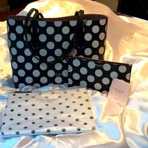 KATE SPADE POLKA DOT PURSE